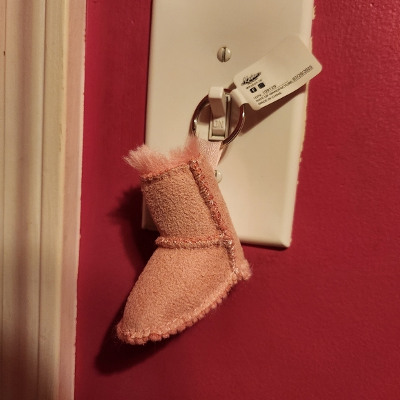 Other - Pink Boot Keychain